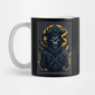 Pirate captain skull Mug